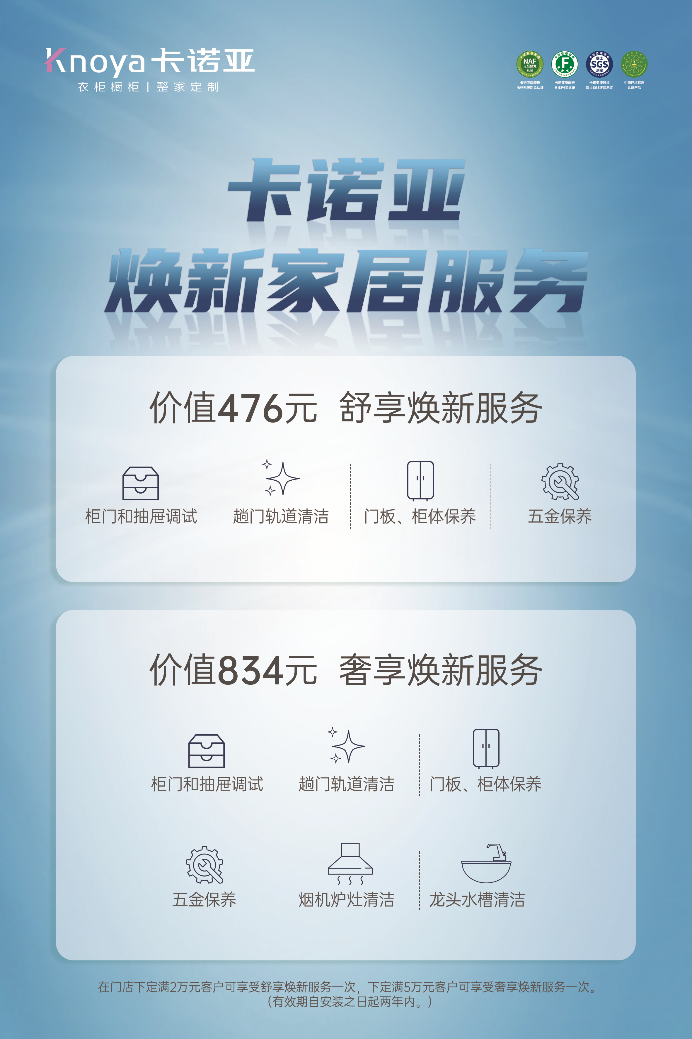 卡諾亞整家定制煥新服務月第5季溫馨開啟