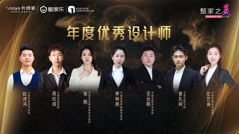 卡諾亞年度優秀設計師 卡諾亞,年度優秀設計師